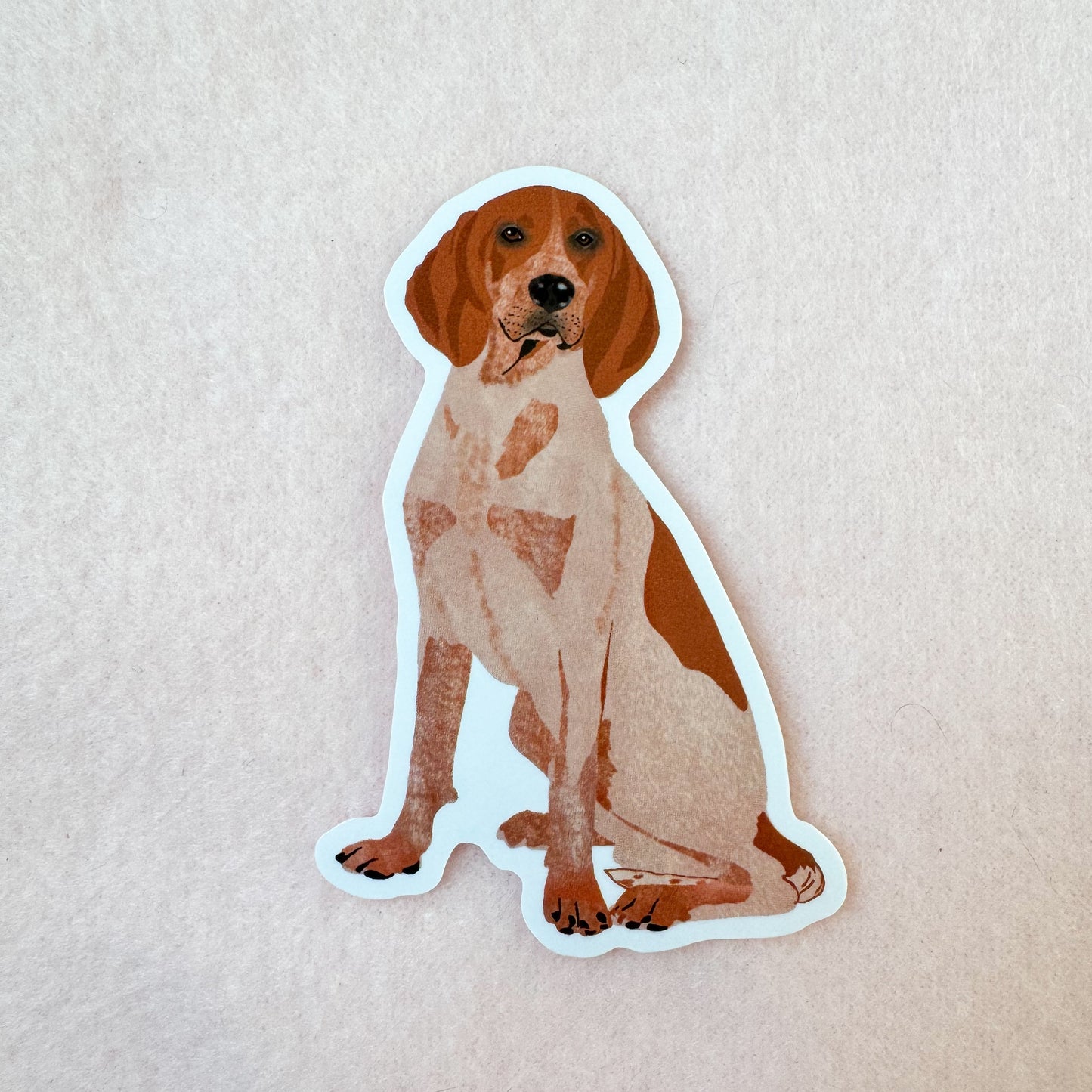 Redtick Coonhound Sticker