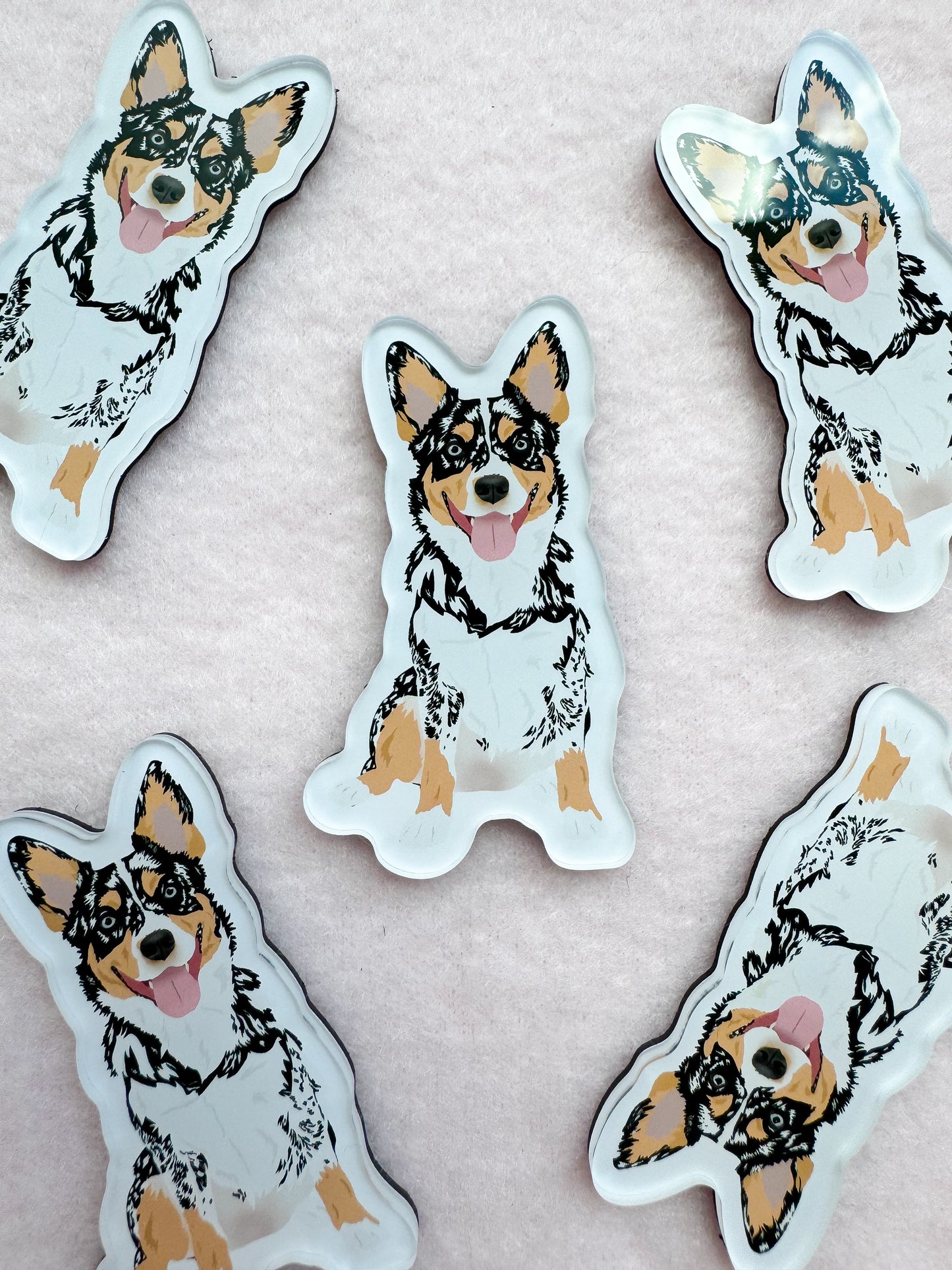 Cowboy Corgi Magnet