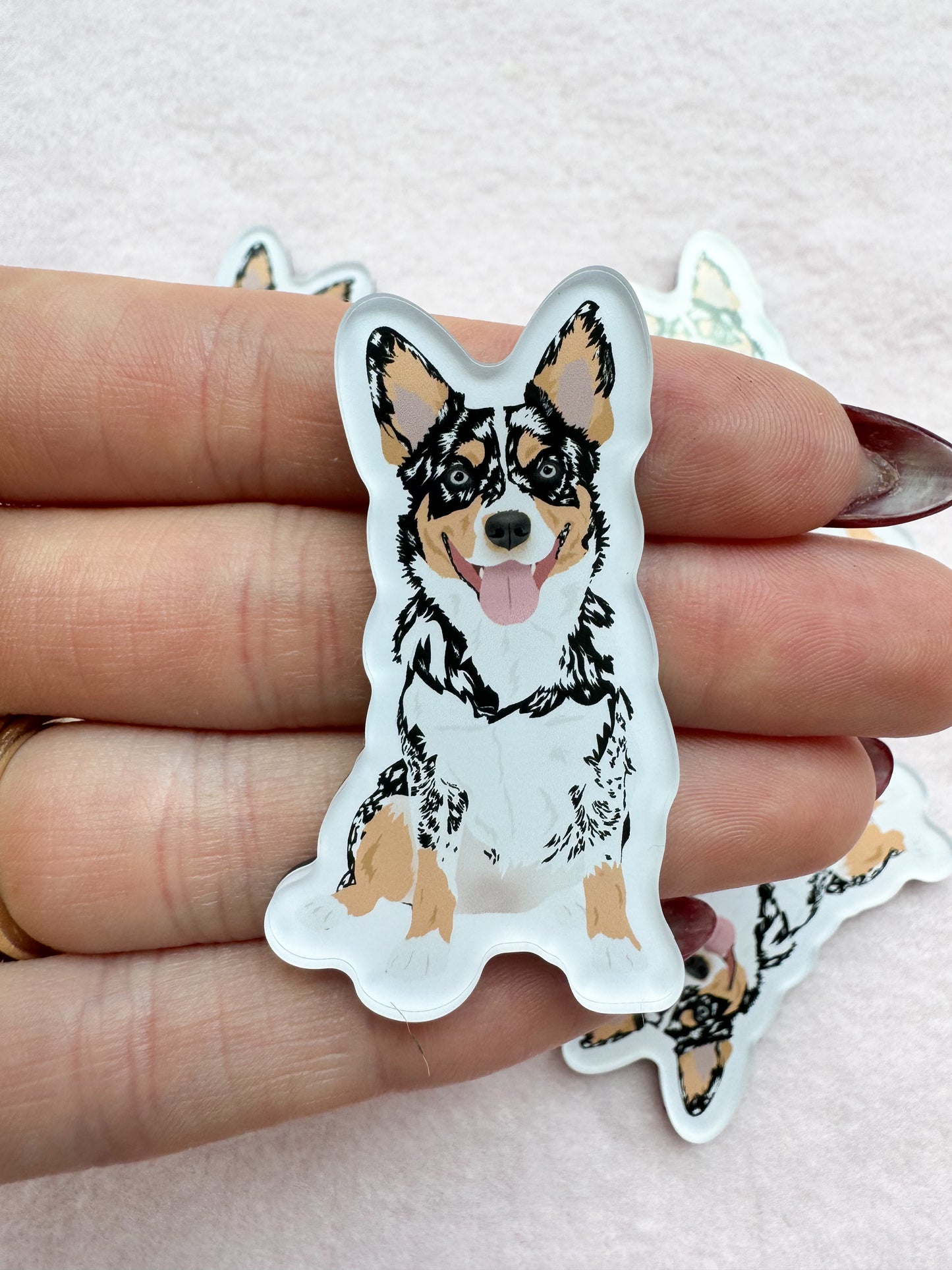 Cowboy Corgi Magnet