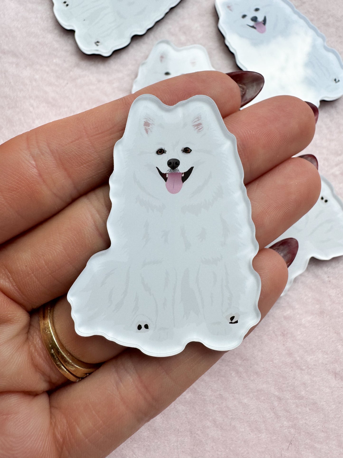 Japanese Spitz Magnet