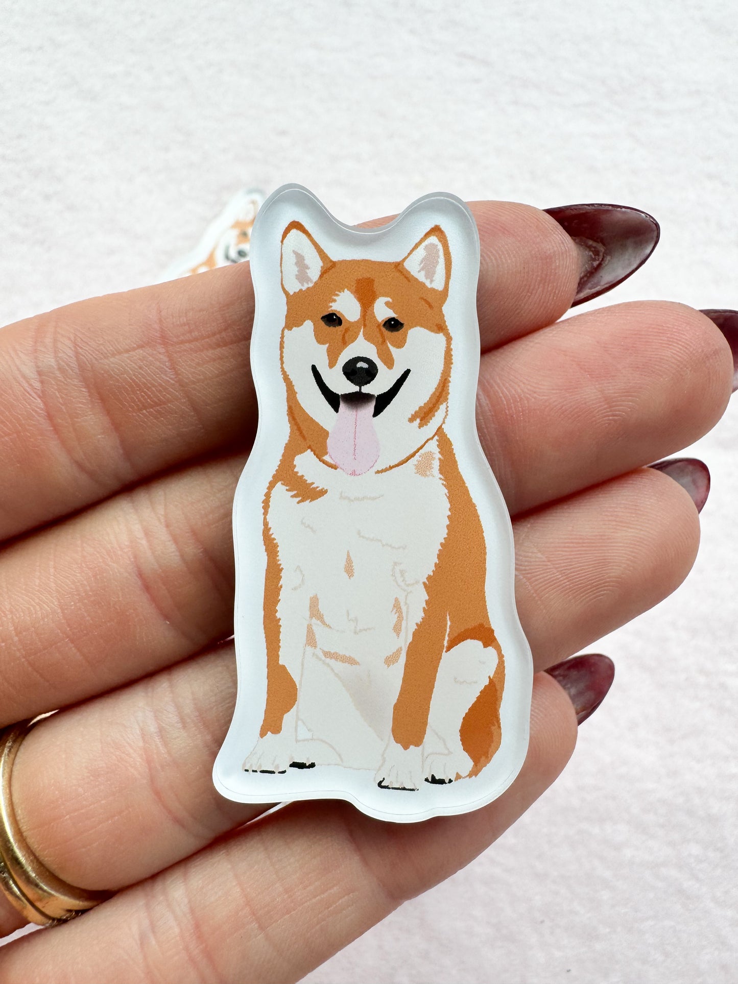 Shiba Inu, Akita (red) Magnet