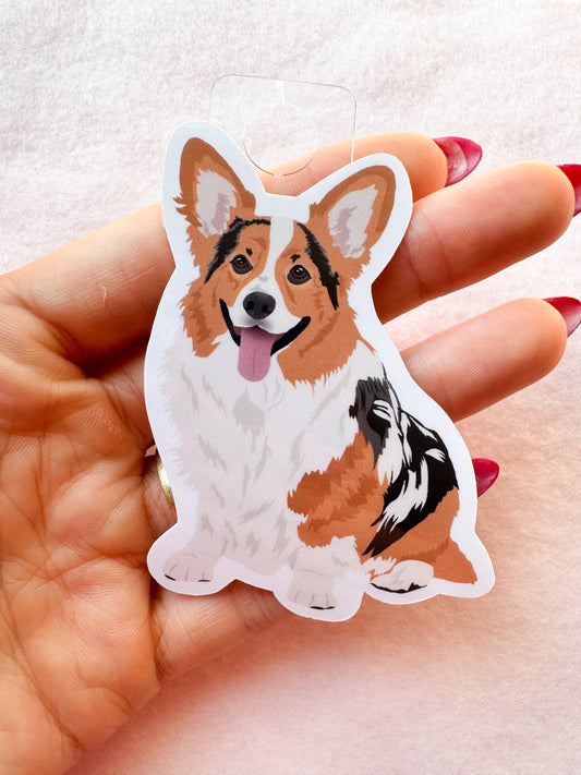 Corgi (merle) Sticker