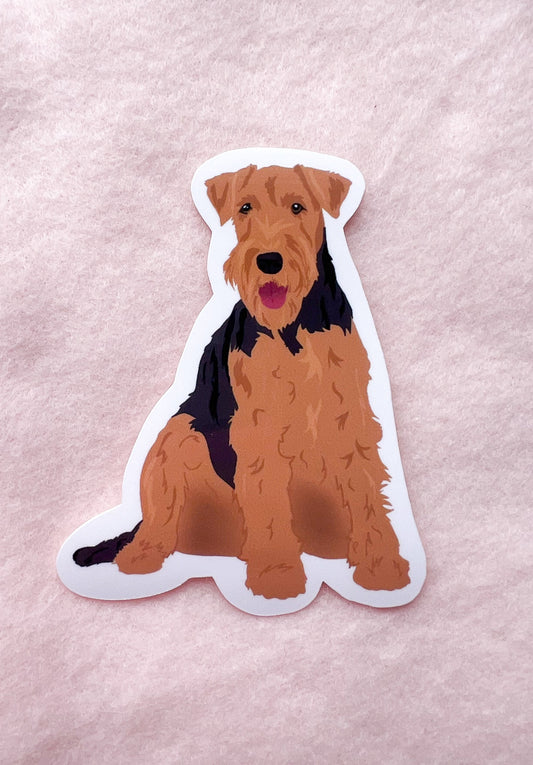 Airedale Terrier Sticker