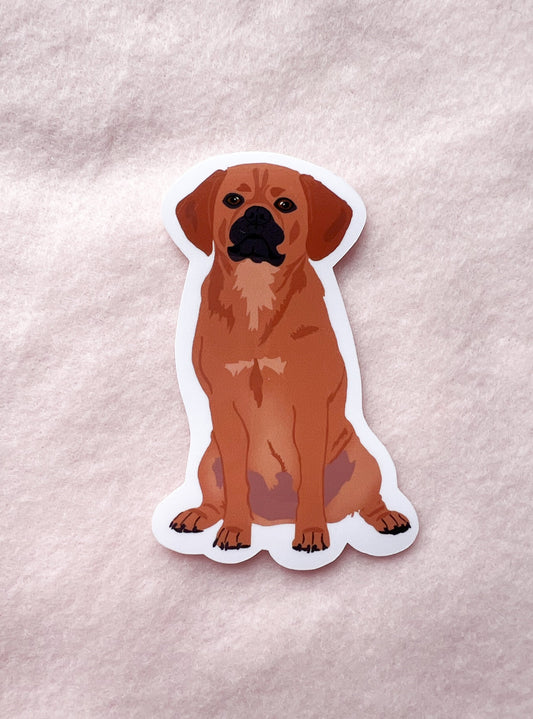 Puggle Sticker