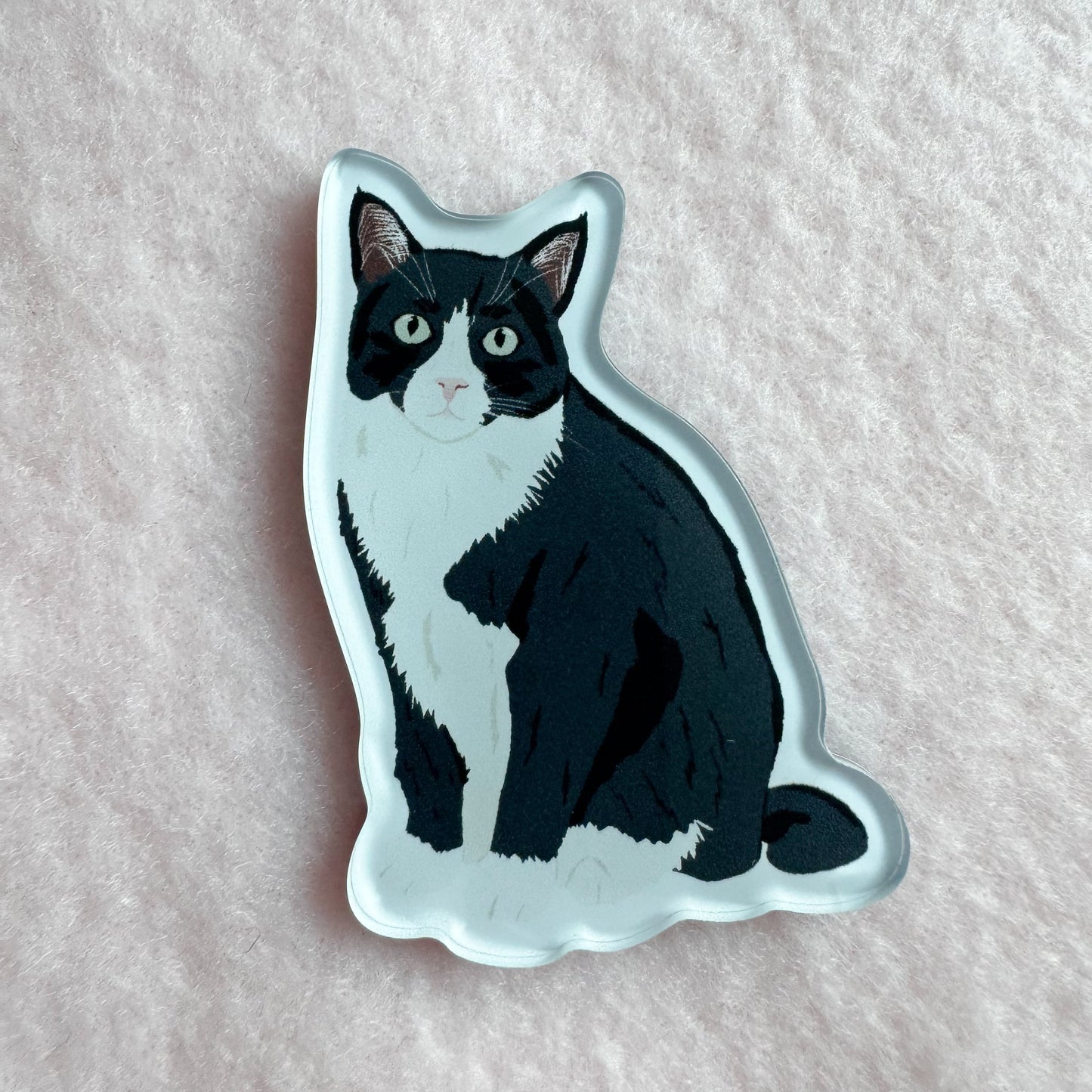 Tuxedo Cat Magnet