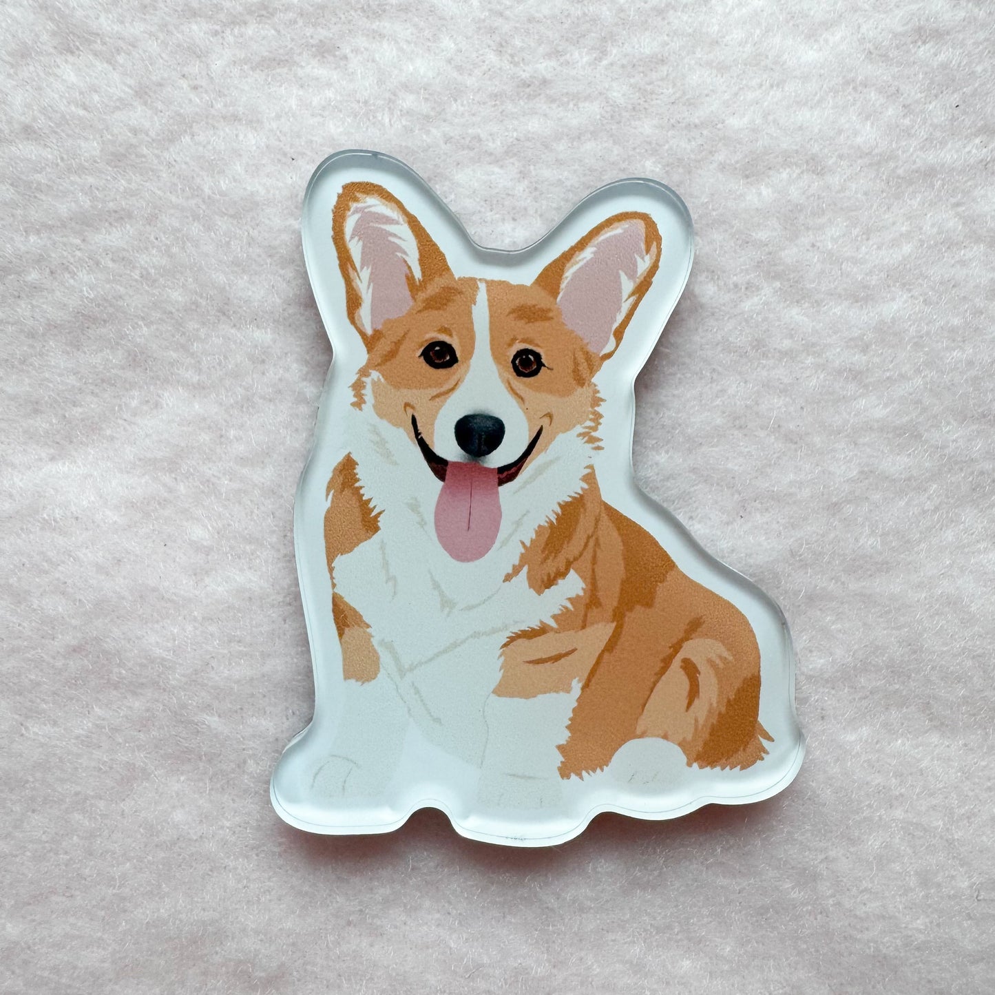 Corgi (red) Magnet