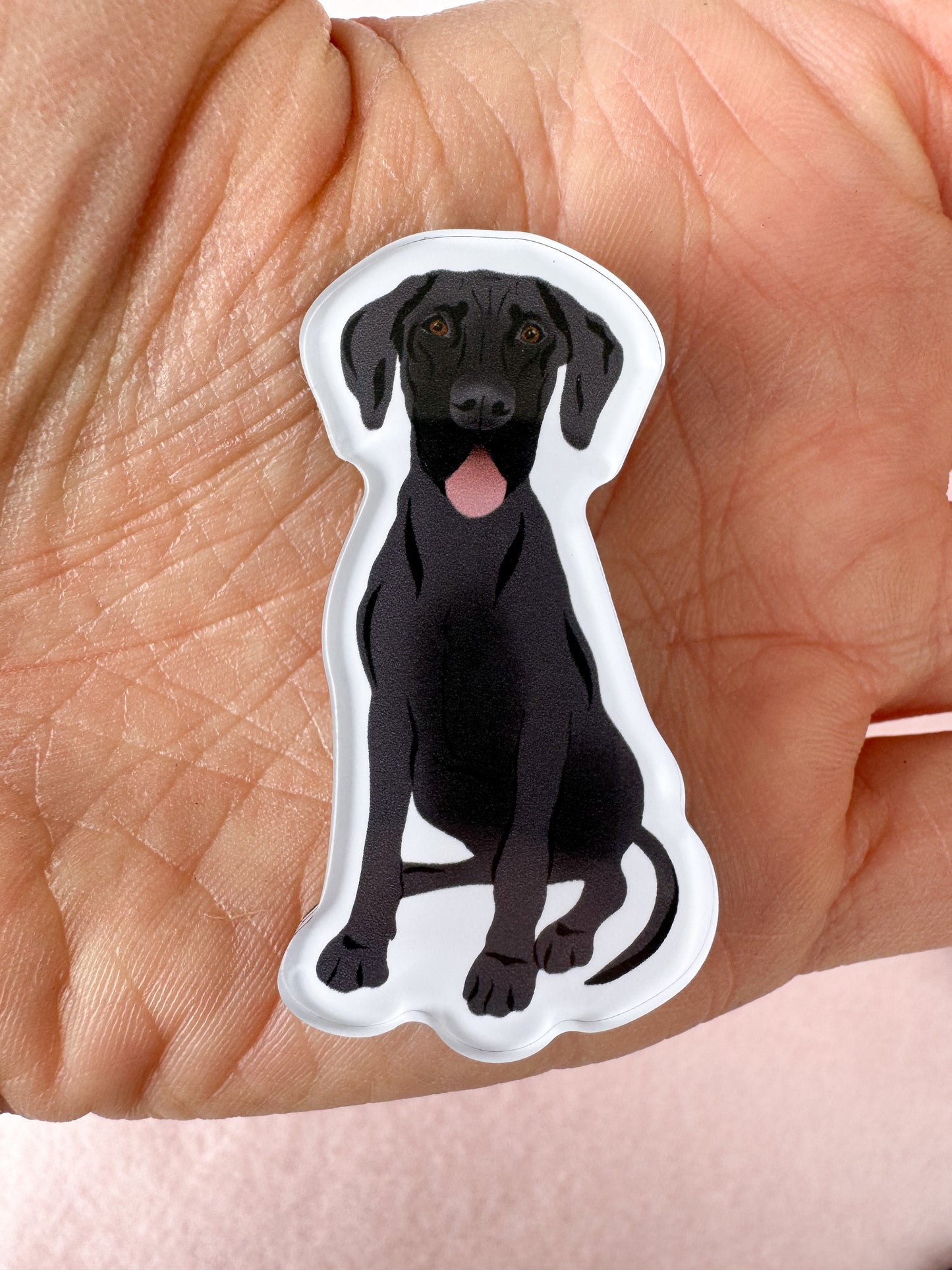 Great Dane (black) Magnet