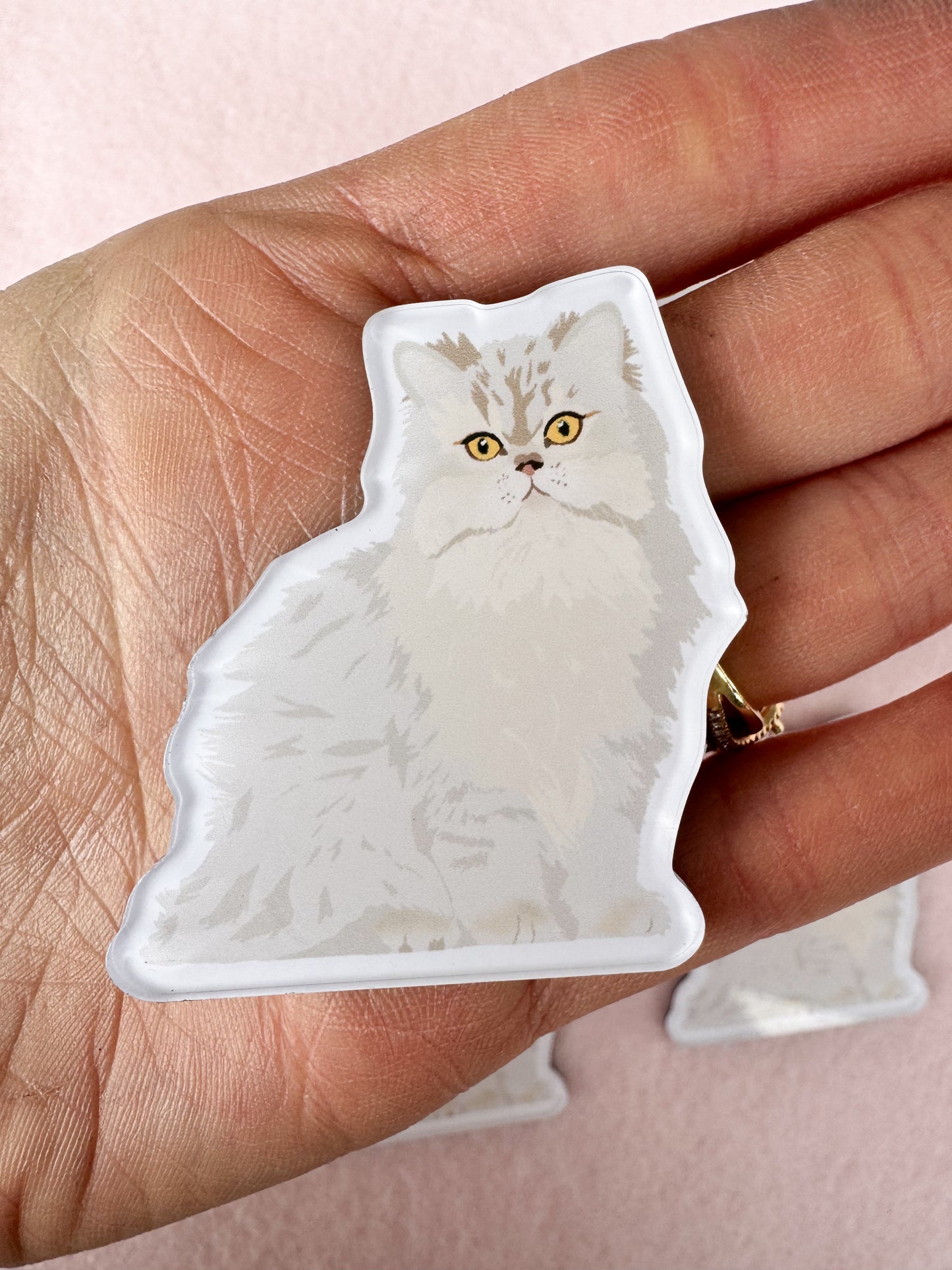 Persian Cat Magnet