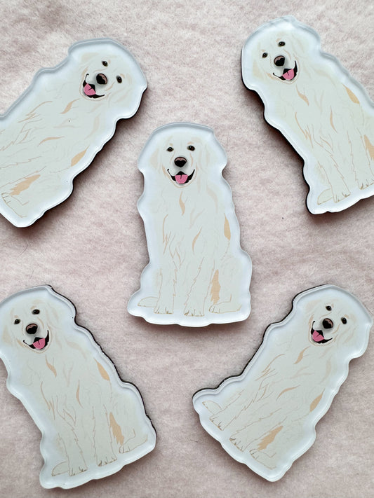 Golden Retriever (english cream) Magnet