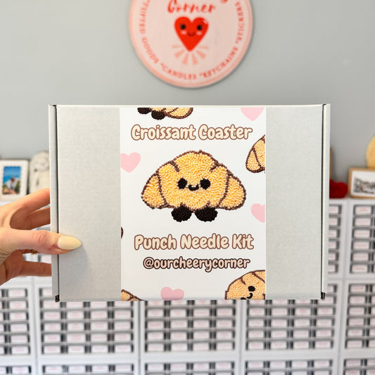 Croissant Punch Needle Kit