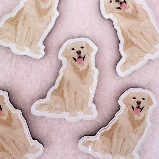 Golden Retriever Magnet
