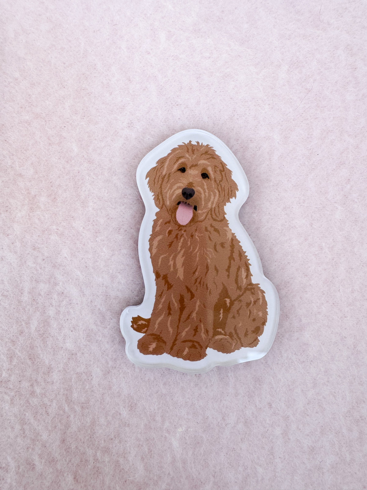 Goldendoodle, Labradoodle (red) Magnet