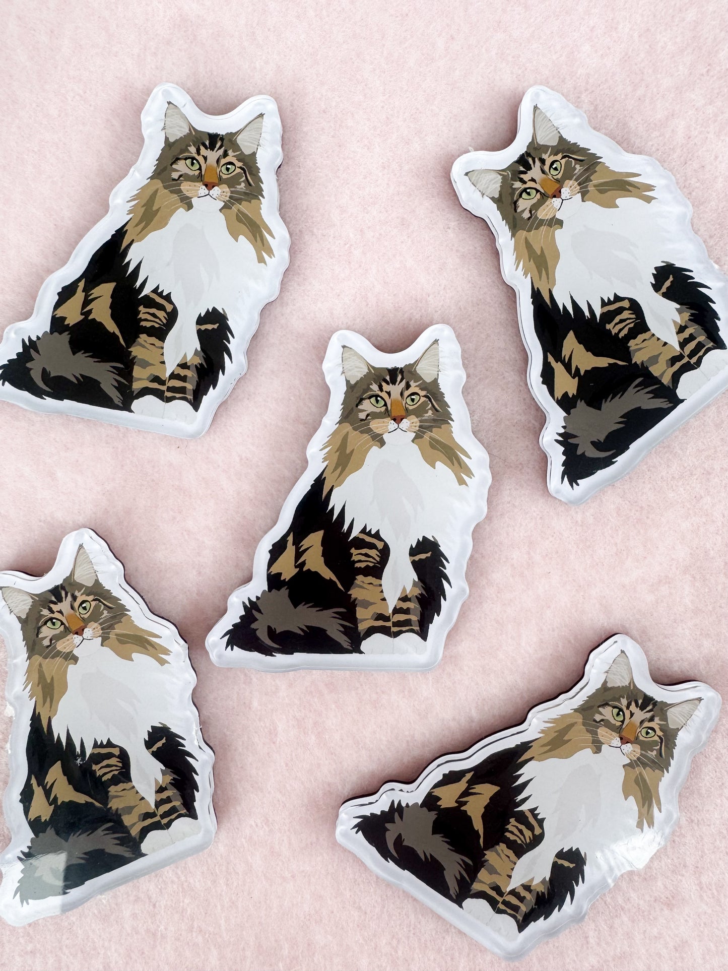 Norwegian Forest Cat Magnet