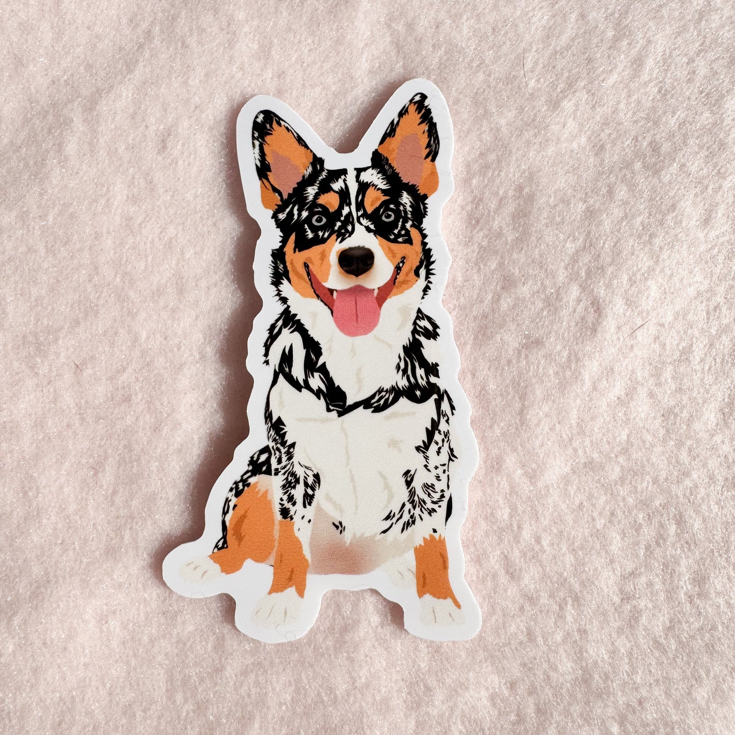 Cowboy Corgi Sticker