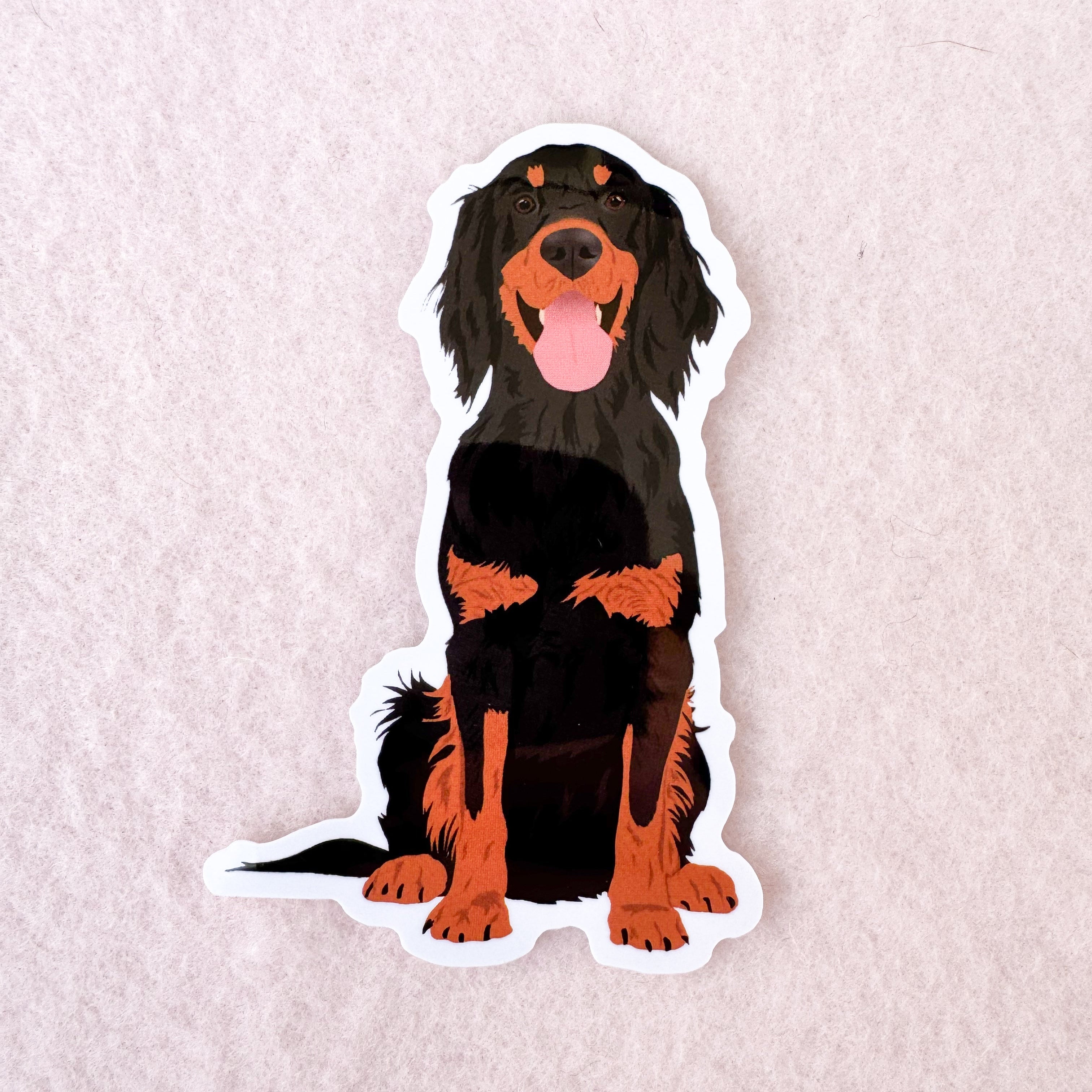 Gordon Setter Stickers - Our Cheery Corner