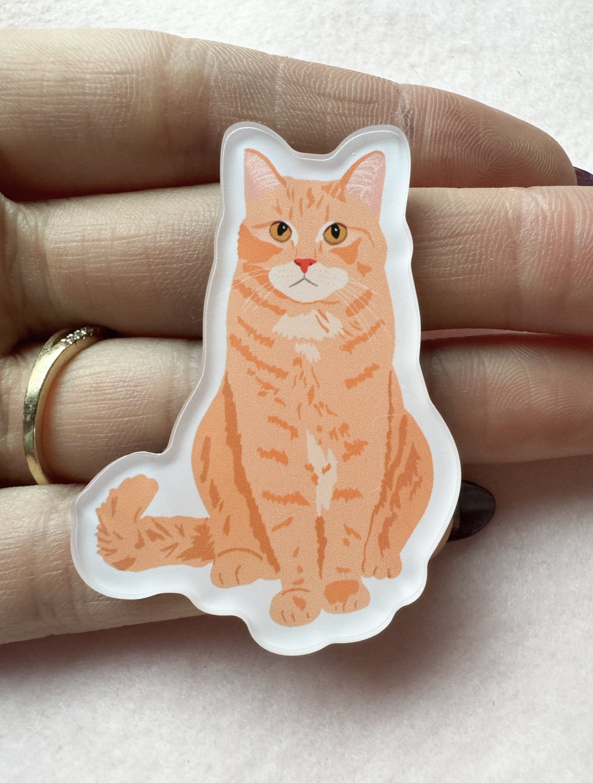 Orange Tabby Magnet