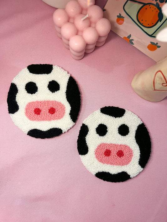 Cow Face Coaster