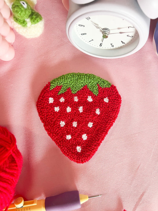 Strawberry Coaster